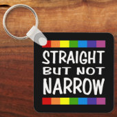 Gerade, aber nicht schmaler Schlüsselanhänger (Vorderseite)