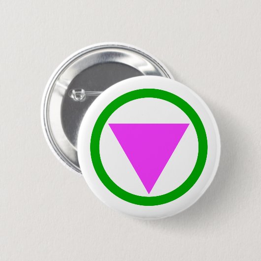 Gerade Alligasymbol Button (Vorne & Hinten)