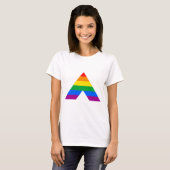 Gerade Ally-Symbol T-Shirt (Vorne ganz)
