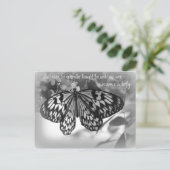 Gerade als die Raupe dachte, die Welt Postkarte (Stehend Vorderseite)