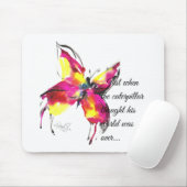 Gerade als er dachte, war seine Welt über… Mousepad (Mit Mouse)