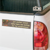 gerade andere zynisch autoaufkleber (Auf Lkw)