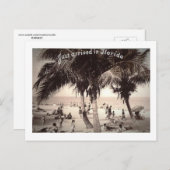 Gerade angekommen in Florida! Vintag Postkarte (Vorne/Hinten)