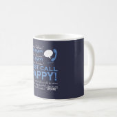 GERADE ANRUF PAPPY! KAFFEETASSE (VorderseiteRechts)