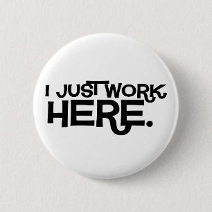 Gerade Arbeit hier knöpfen Button