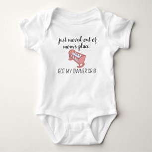 Gerade aus dem Baby- Custom Boho Baby Bodysuit aus Strampler