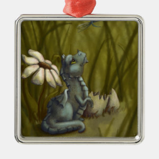 Gerade ausgebrütet silbernes ornament
