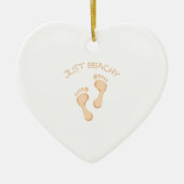 Gerade Beachy Keramikornament (Vorne)