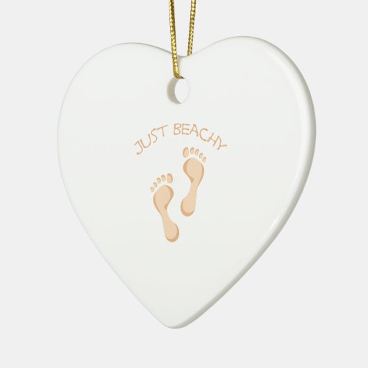 Gerade Beachy Keramikornament (Links)