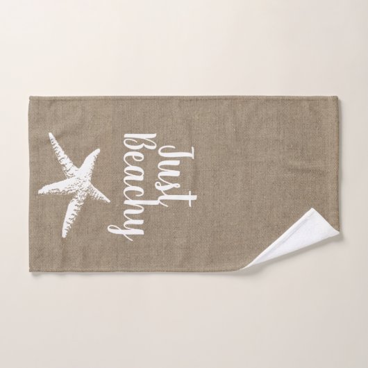 Gerade Beachy weiße Nautischstarfish u. Badhandtuch Set (Handtuch)