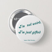 Gerade begabter Knopf Button (Vorne & Hinten)