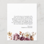 gerade | Bekanntgabe des Fotos für Hochzeiten (Rückseite)