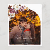 gerade | Bekanntgabe des Fotos für Hochzeiten (Vorderseite)