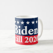 Gerade Biden Zeit Kaffeetasse (VorderseiteRechts)