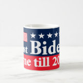 Gerade Biden Zeit Kaffeetasse (Mittel)
