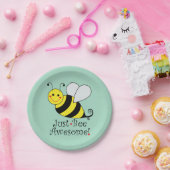 Gerade Bienen-fantastische Hummel-Biene Pappteller (Party)