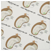 Gerade Bohne ich herauf Dicotyledon Stoff (Muster)