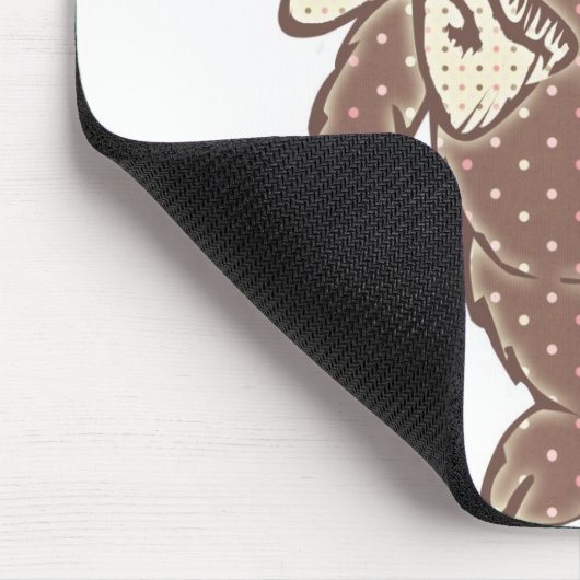 Gerade-can't-widerstehen Sie Mousepad (Ecke)