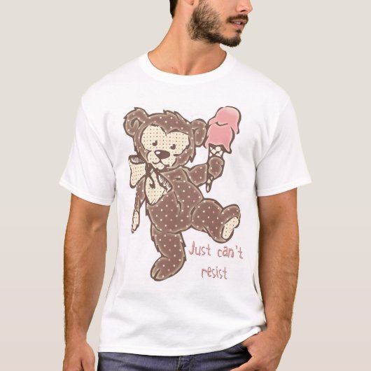 Gerade-can't-widerstehen Sie T-Shirt (Vorderseite)