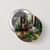 GERADE CHATIN durch SHARON SHARPE Button (Vorne & Hinten)