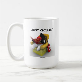 Gerade Chillin (Java-Herzog Mascot Character) Kaffeetasse