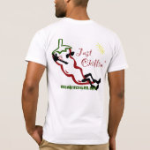 Gerade Chillin T-Shirt (Rückseite)