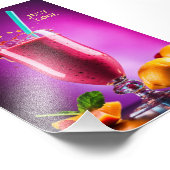 GERADE COOL MIT JUICER FOTODRUCK (Ecke)