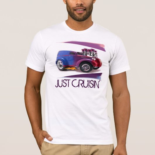 Gerade Cruisin T-Shirt (Vorderseite)