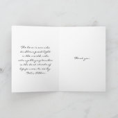 Gerade dankt ein Special ....... Dankeskarte (Innenseite)