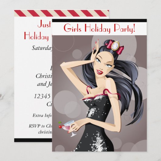 Gerade das einladung (Vorne/Hinten)