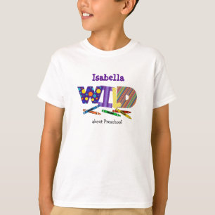 Gerade der T - Shirt des wildes Kindes