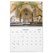 Gerade Deutschland - Pfeifenorgelkalender Kalender (Feb 2027)