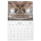 Gerade Deutschland - Pfeifenorgelkalender Kalender (Jan 2021)