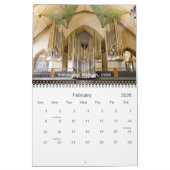 Gerade Deutschland - Pfeifenorgelkalender Kalender (Feb 2026)