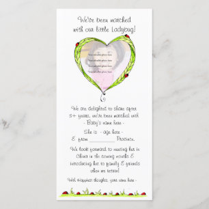 Gerade die Adoption-Ankündigung übereinstimmen Ankündigung