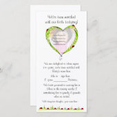 Gerade die Adoption-Ankündigung übereinstimmen Ankündigung (Vorne/Hinten)