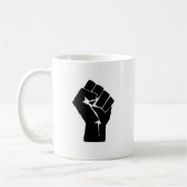 Gerade die Faust Kaffeetasse (Links)