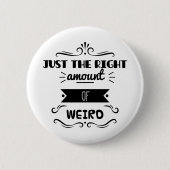 Gerade die rechte Menge von sonderbarem Button (Vorderseite)