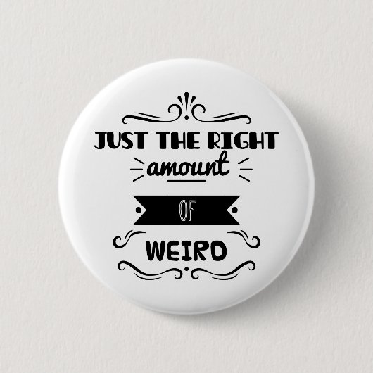 Gerade die rechte Menge von sonderbarem Button (Vorderseite)