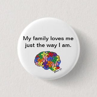 "Gerade die Weise bin ich" Knopf Button