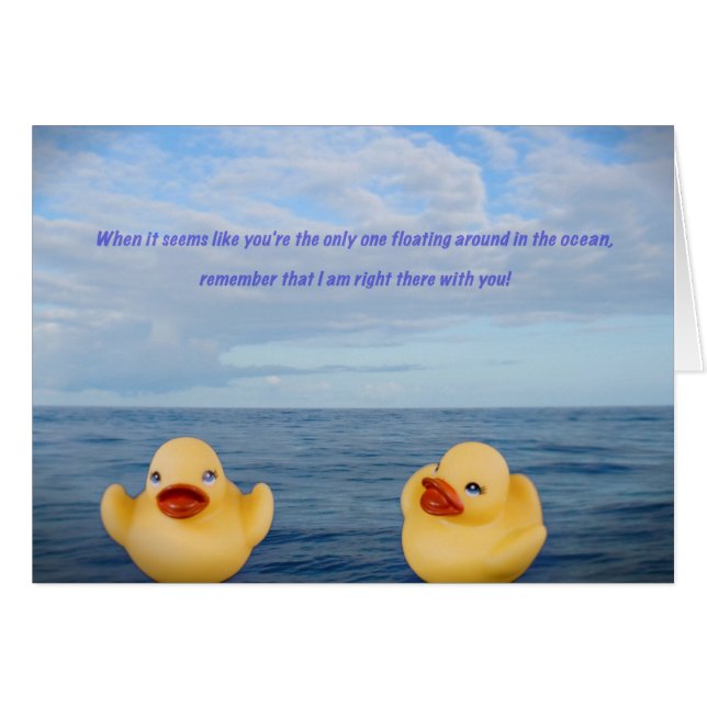 Gerade Duckie… sind Sie nicht… allein (Vorderseite (Horizontal))