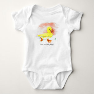 "Gerade Ducky " Baby Strampler