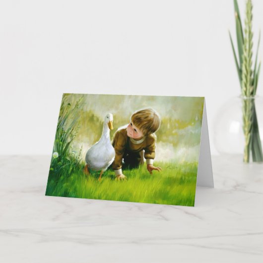 Gerade Ducky Karte (Vorderseite)