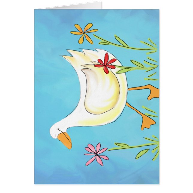 Gerade Ducky w-Blumen (Vorne)