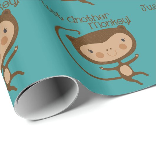 Gerade ein anderer Affe Geschenkpapier (Rolleneckpunkt)