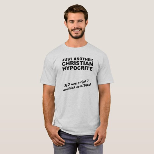 Gerade ein anderer christlicher T-Shirt (Vorne ganz)