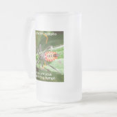 Gerade ein anderer Nympho Mattglas Bierglas (Vorderseite Links)