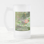 Gerade ein anderer Nympho Mattglas Bierglas (Links)