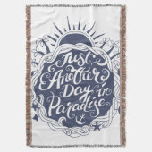 Gerade ein anderer Tag im Paradies Decke (Vorderseite Vertikal)