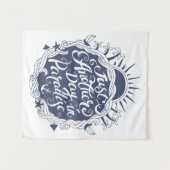 Gerade ein anderer Tag im Paradies Wandteppich (Vorderseite (Horizontal))